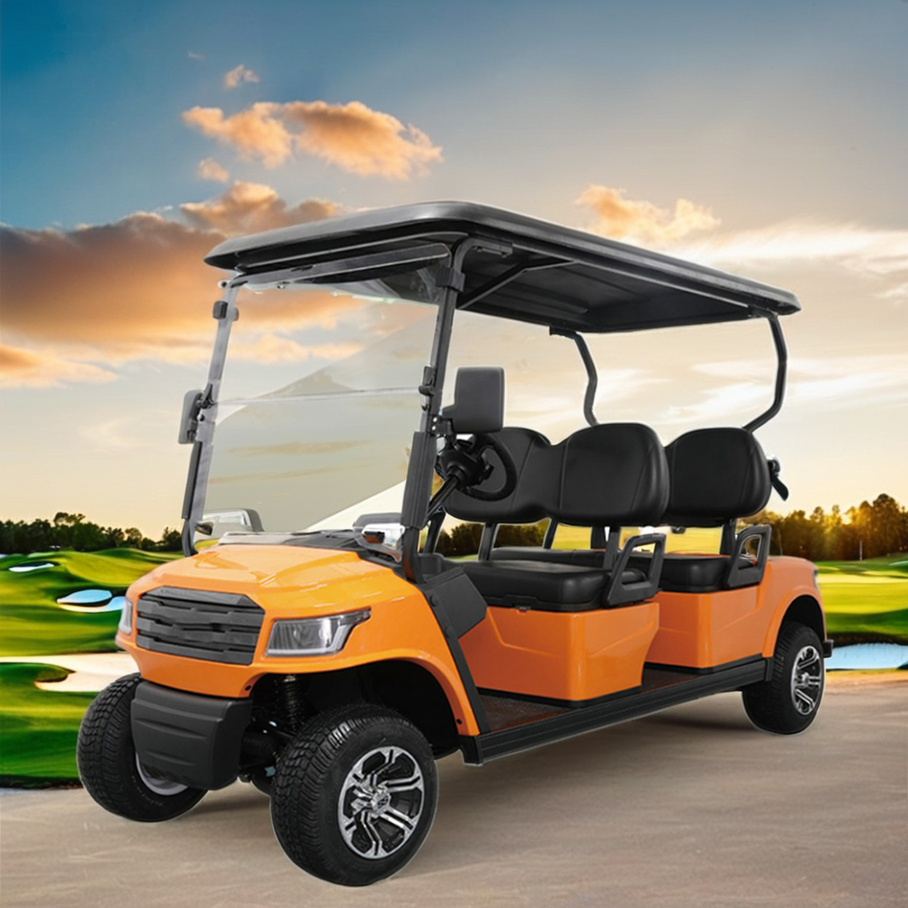 New Energy Car 2 4 6 Seater Electric Off-road Golf Cart with Lithium Battery