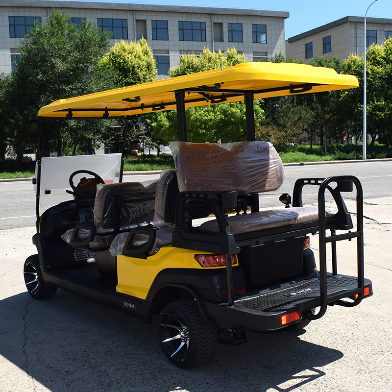 New Model Long Range Battery Powered Electric Off Road Golf Cart Lithium Battery 4-wheel Buggy Cart