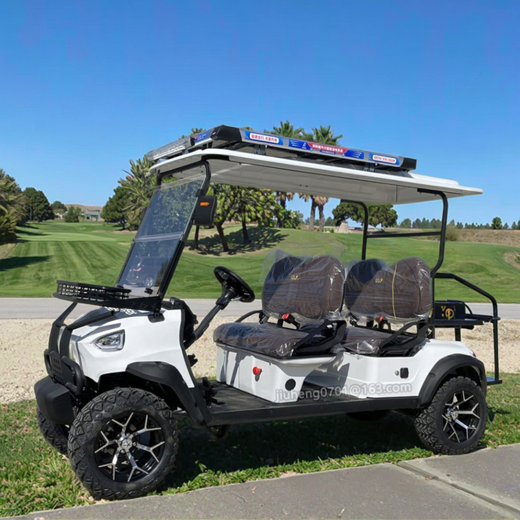 2026 Customized 72V Electric Golf Cart CE Certified Powerful Electric Vehicle for 4 Seater Sightseeing Farmers' Club More