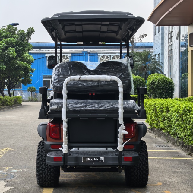 Hot Sale Passengers Off-Road Low Speed Vehicle Golf Cart Electric High Degree Electric Golf Cart
