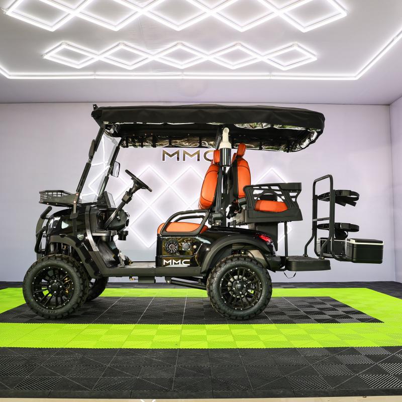 2026 60V Super Lithium Battery Electric Golf Cart 4x4 Off-Road Hunting Customized 5-6 Seats 25MPH CE/DOT Certified