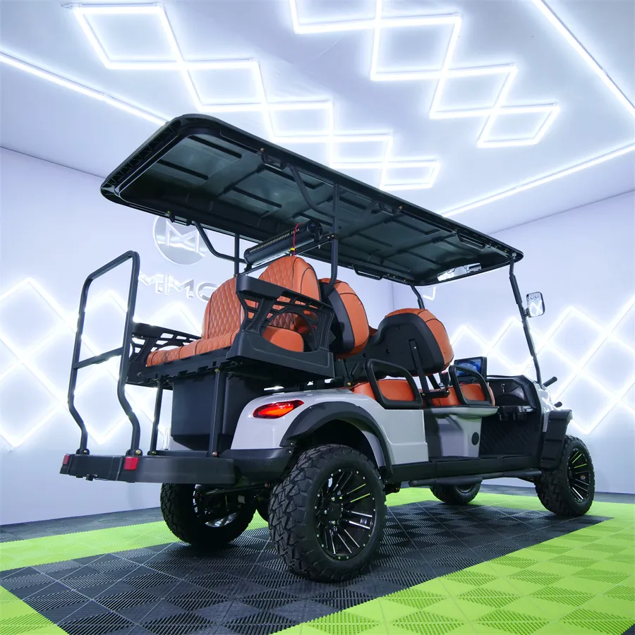 Best Selling Electric Four-Wheeler Golf Cart Electric Beach Buggy Solar-Powered Golf Club Cart Farmer's Cart Hunting Cart