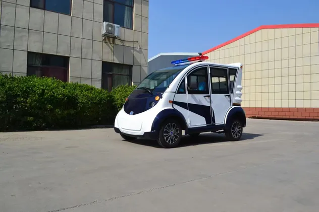 Residential Electric Patrol Vehicle Quiet 80 Km Range for Neighborhood Watch