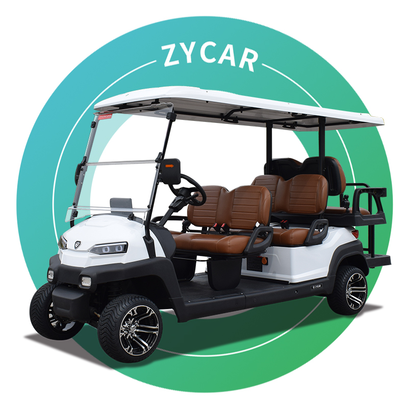 Custom Golf Carts CE Certified 5KW Motor for EU/US Leisure &amp; Patrol Use Golf Carts for Sale