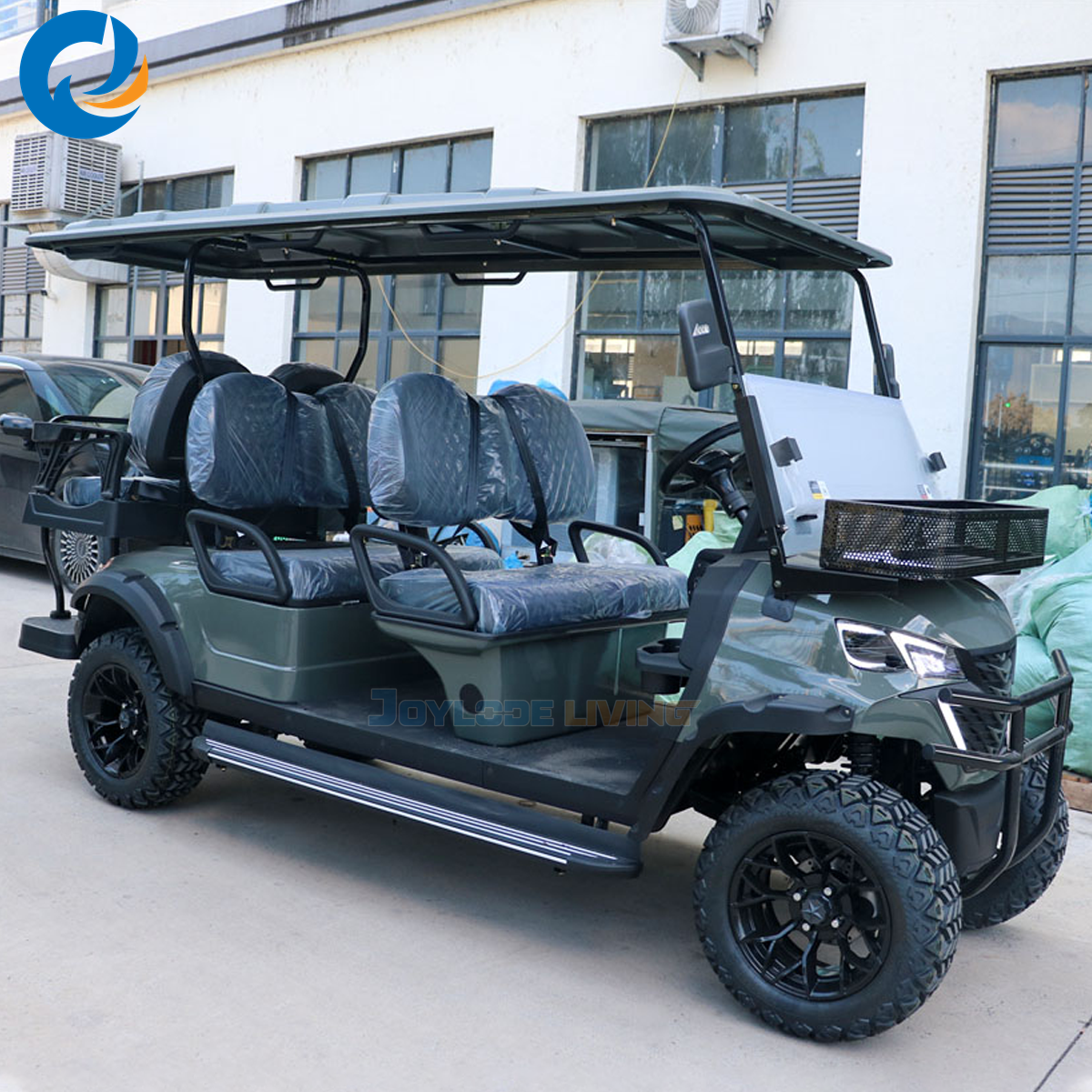 New Hot Quality 72V 104Ah Electric Golf Cart Durable 3-4 Seats 5KW Motor 50-70km/h CE Certified 400-500kg Metal
