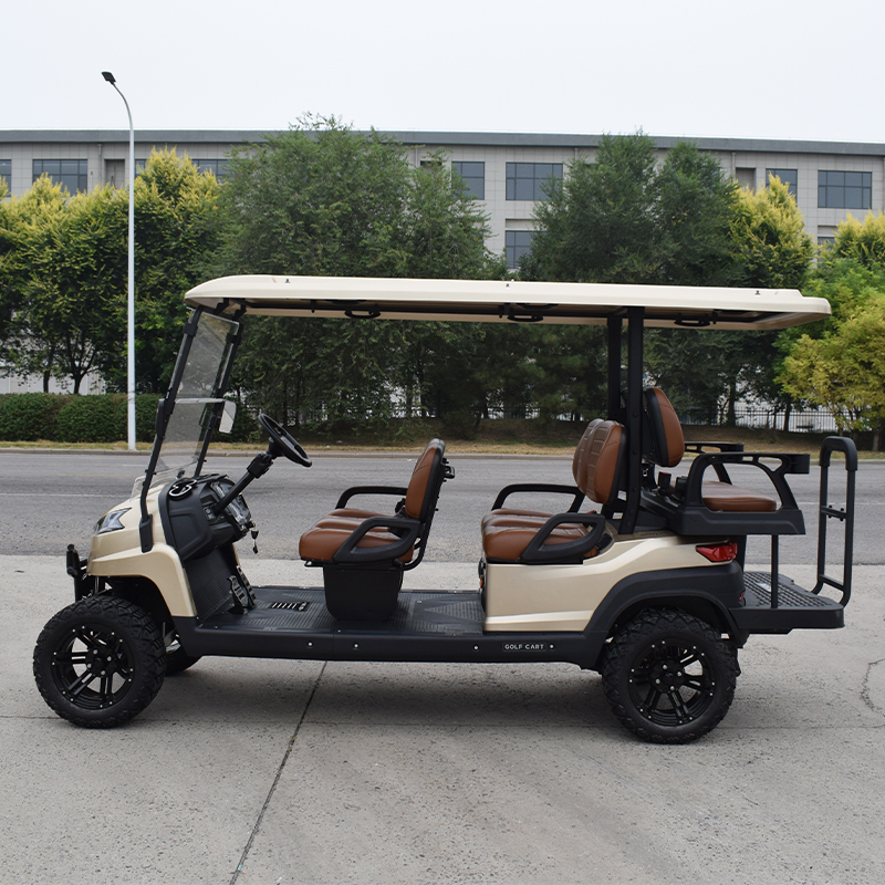 Off-road 2 4 6 Passenger Electric Hunting Lithium Golf Carts New Golf Buggy for Club Car
