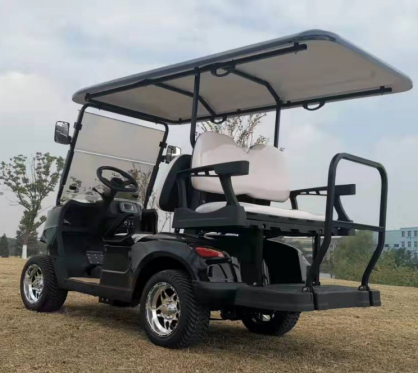 Airport Street Legal Golf Cart Short-trip Friendly Neighborhood Vehicle 2+2 Golf Cart for Community Patrol and Farm Stay Use