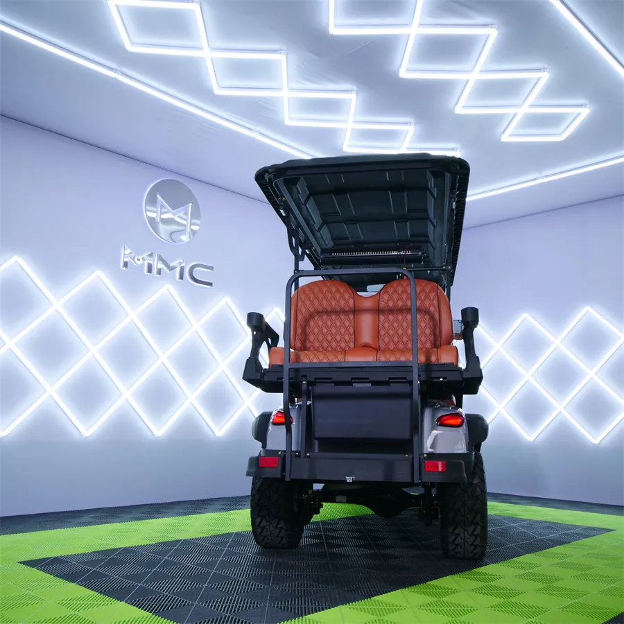 Best Selling Electric Four-Wheeler Golf Cart Electric Beach Buggy Solar-Powered Golf Club Cart Farmer's Cart Hunting Cart
