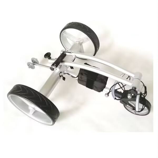 Remote Control Electric Golf Cart 3-Wheel Aluminum Foldable Golf Trolley For Golfers