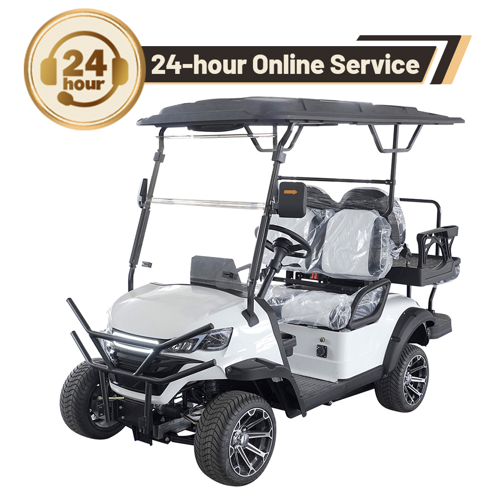 Club 4 Seater Chinese Electric Golf Cart Car for Sale 72V Lithium Custom Comfortable 4 Seats Electric Golf Carts