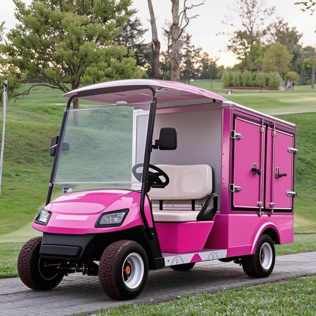 New Arrivals Parison Golf Cart 2 Seats Electric Motor Sightseeing Resort Hotel Outdoor Golf Golf Carts 2025SDZX12PTPR176