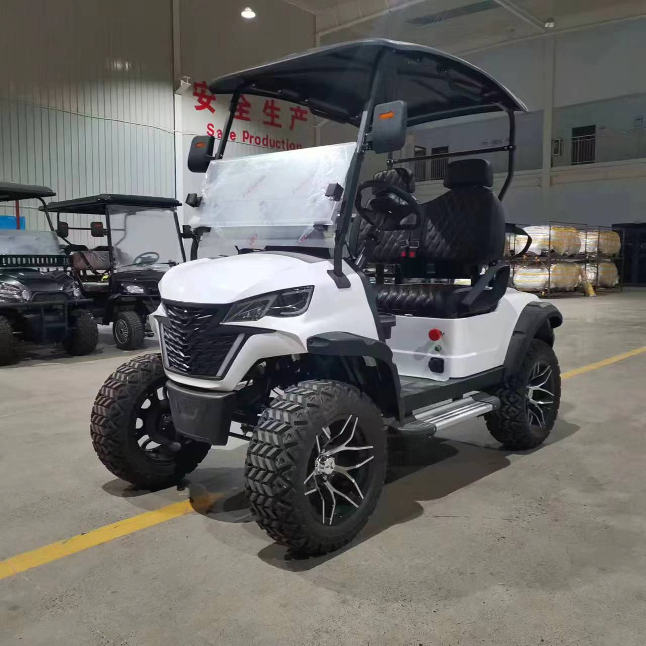 Factory Price Remote Control Mini Electric Golf Carts with Cargo Bed for Sale