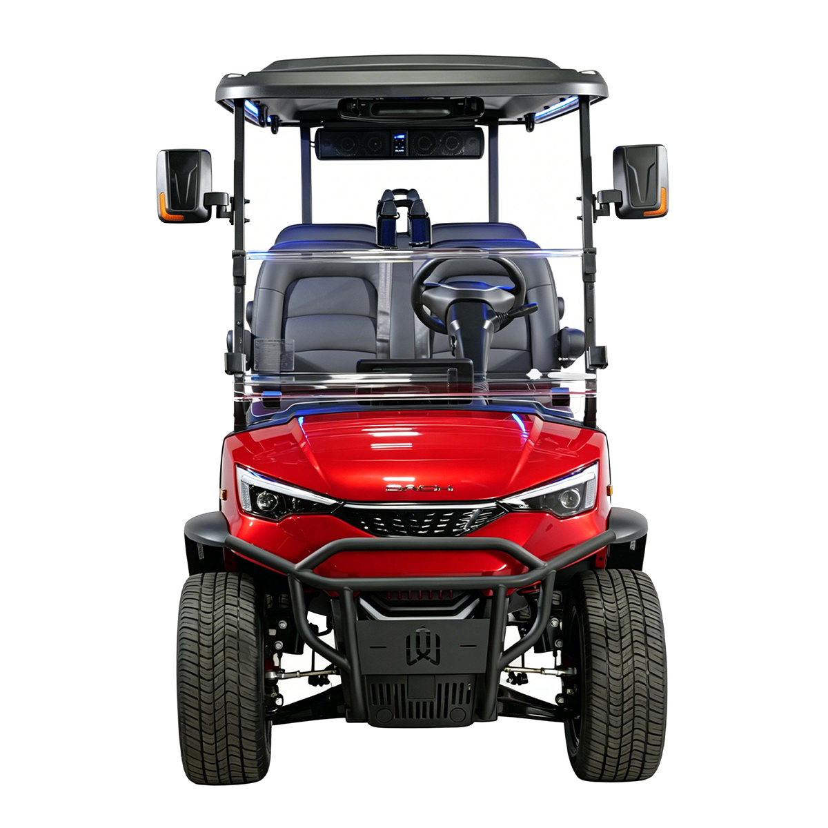 Customized Electric Golf Car 4 Seats Golf Buggy DC-G-F4 Golf Cart in Stock