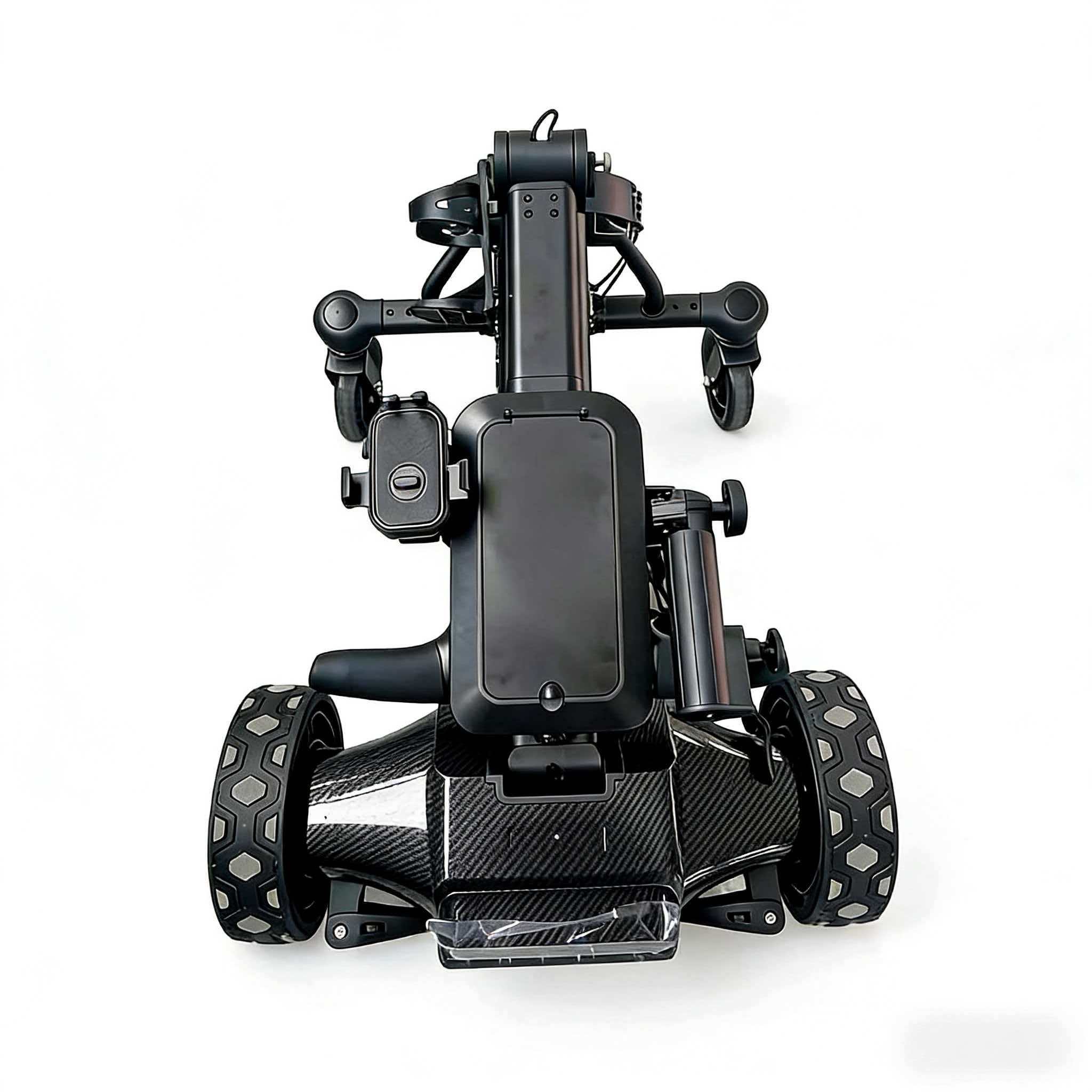 Smart Follow Golf Caddy Intelligent Auto Follow Electric Golf Bag With Li-Ion Battery 50kg Capacity &amp; 7km/h Speed