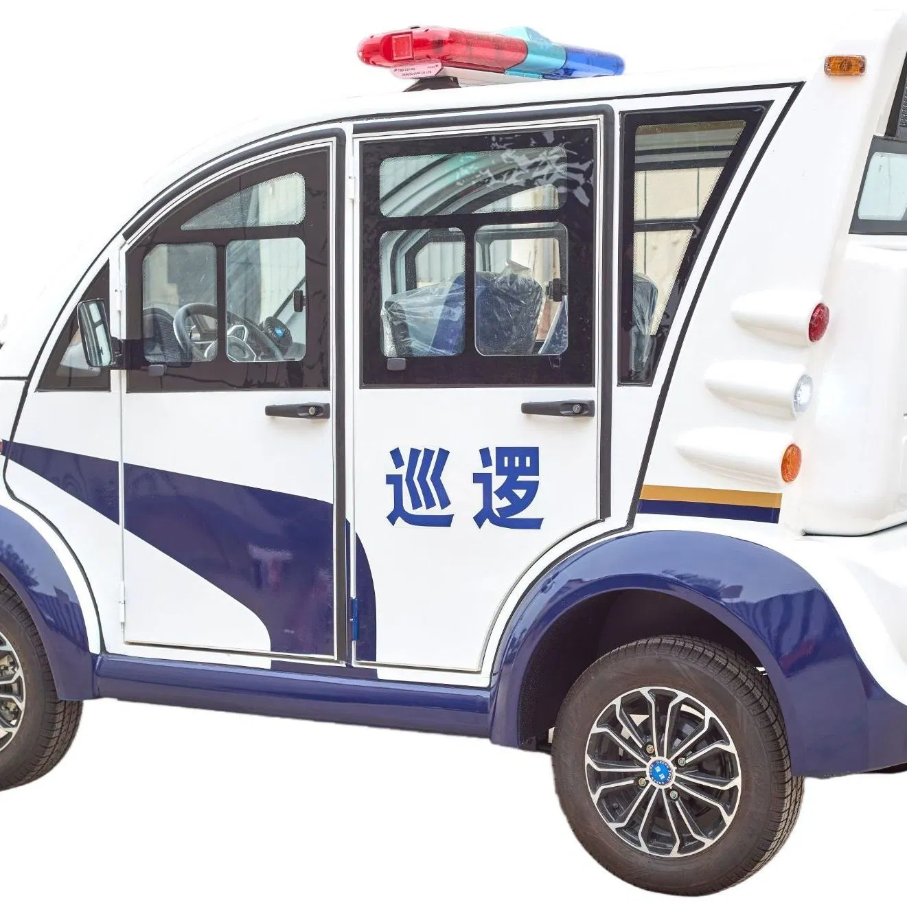Residential Electric Patrol Vehicle Quiet 80 Km Range for Neighborhood Watch