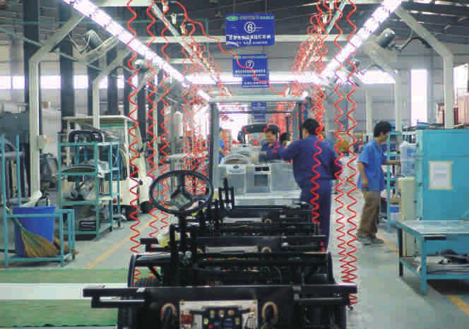 Electric vehicle assembly line
