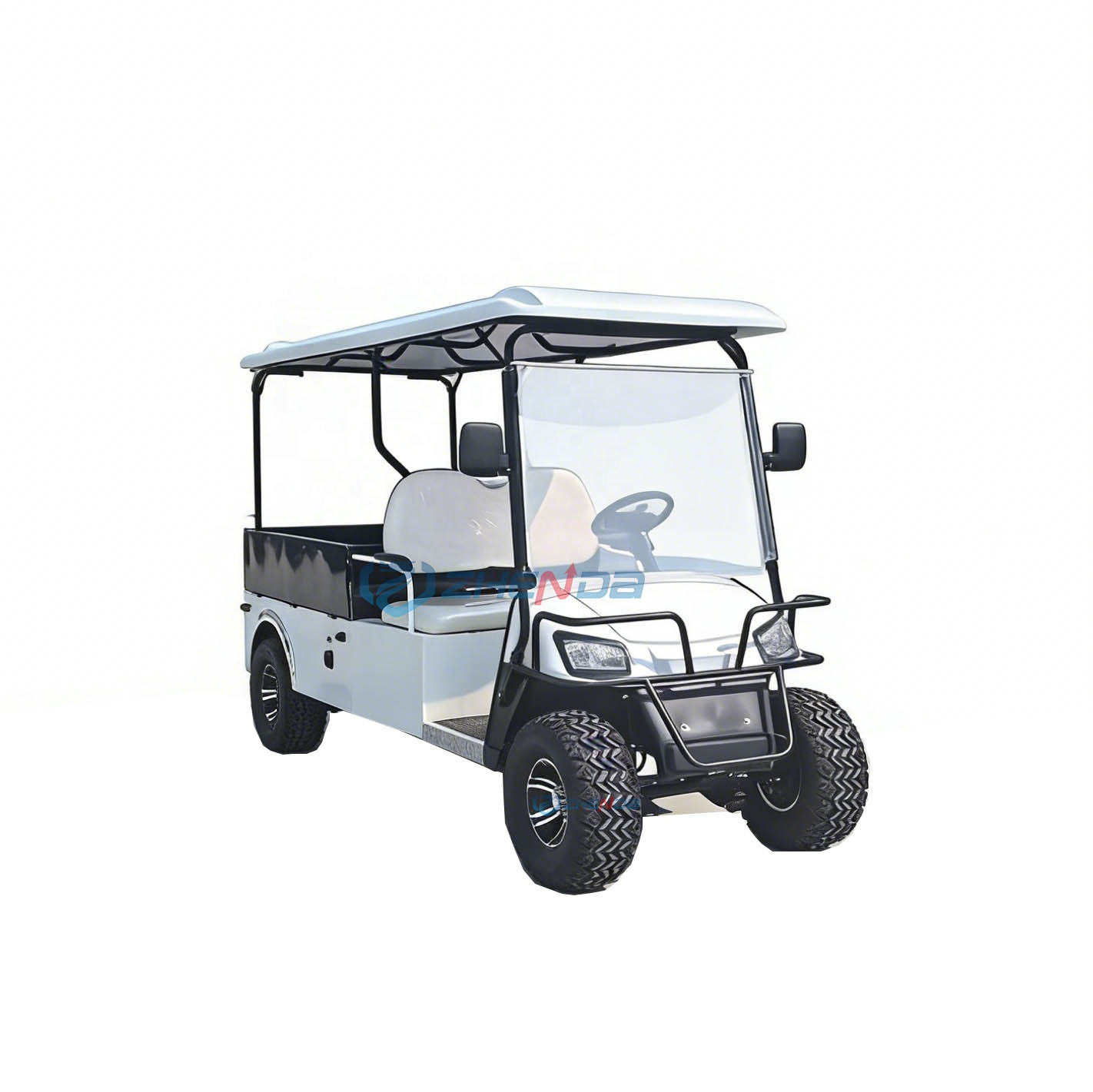 Hot Sale Electric Golf Cart with Refrigerated Cargo Box 3.5KW Motor Lead-acid Battery 30-50Km/h Speed