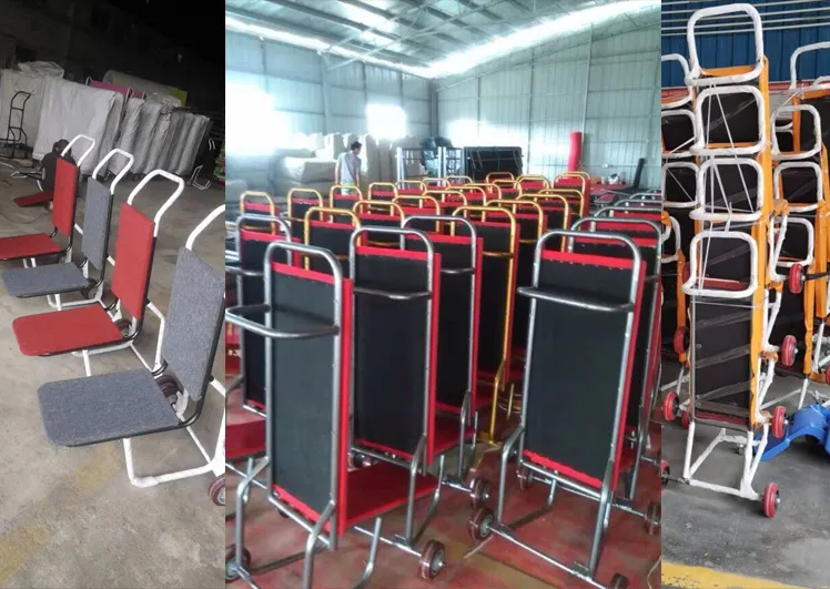 Hotel Banquet Furniture Chair Table Trolley Service Cart Details