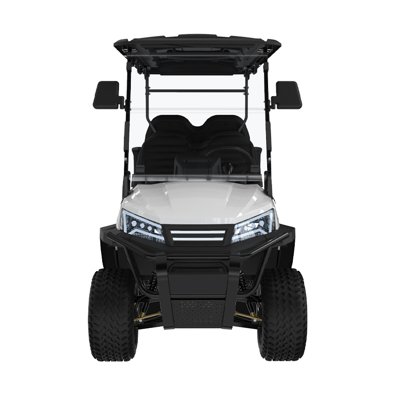 Personalized 6 Person 5kw White Electric Golf Buggy 4+2 Seater Cheap Price Custom Lithium Battery Golf Cart