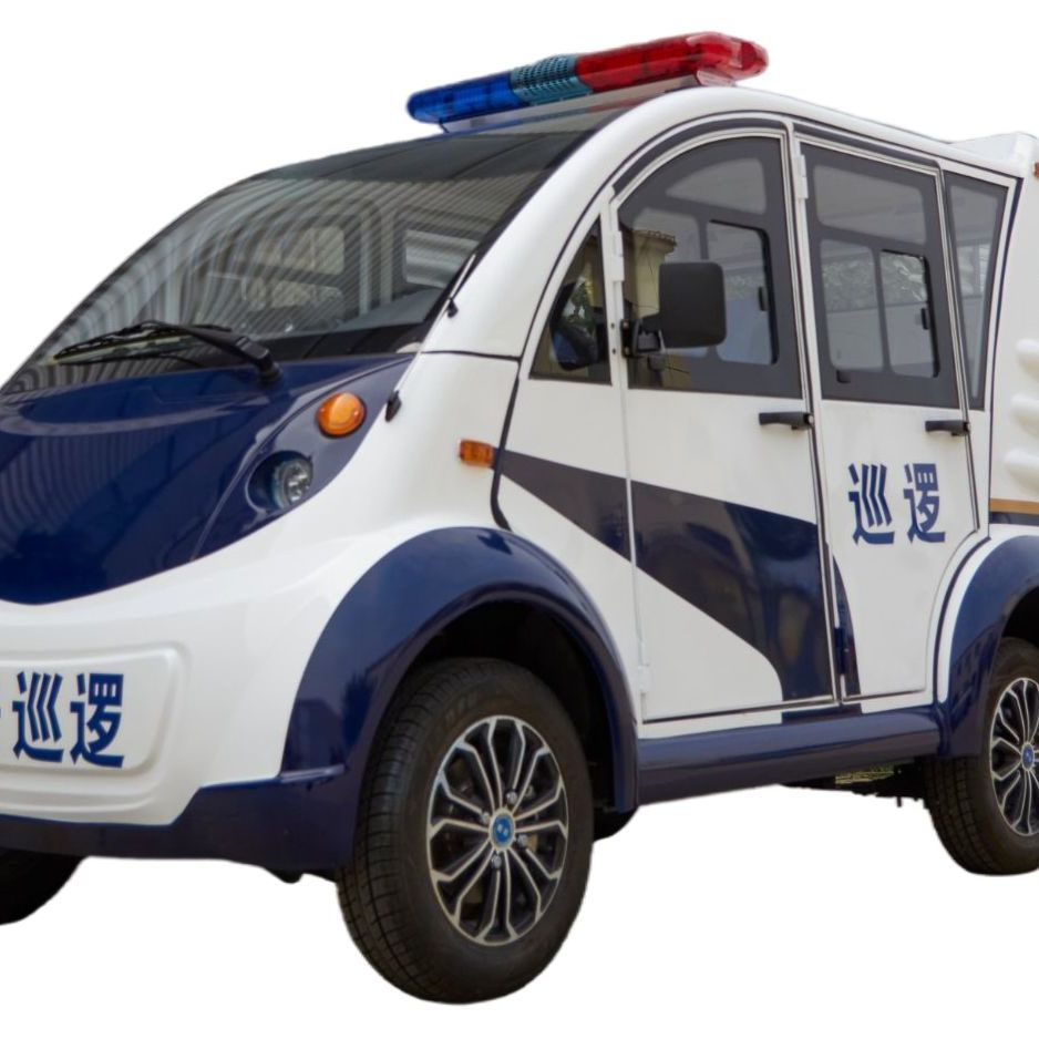 Residential Electric Patrol Vehicle Quiet 80 Km Range for Neighborhood Watch