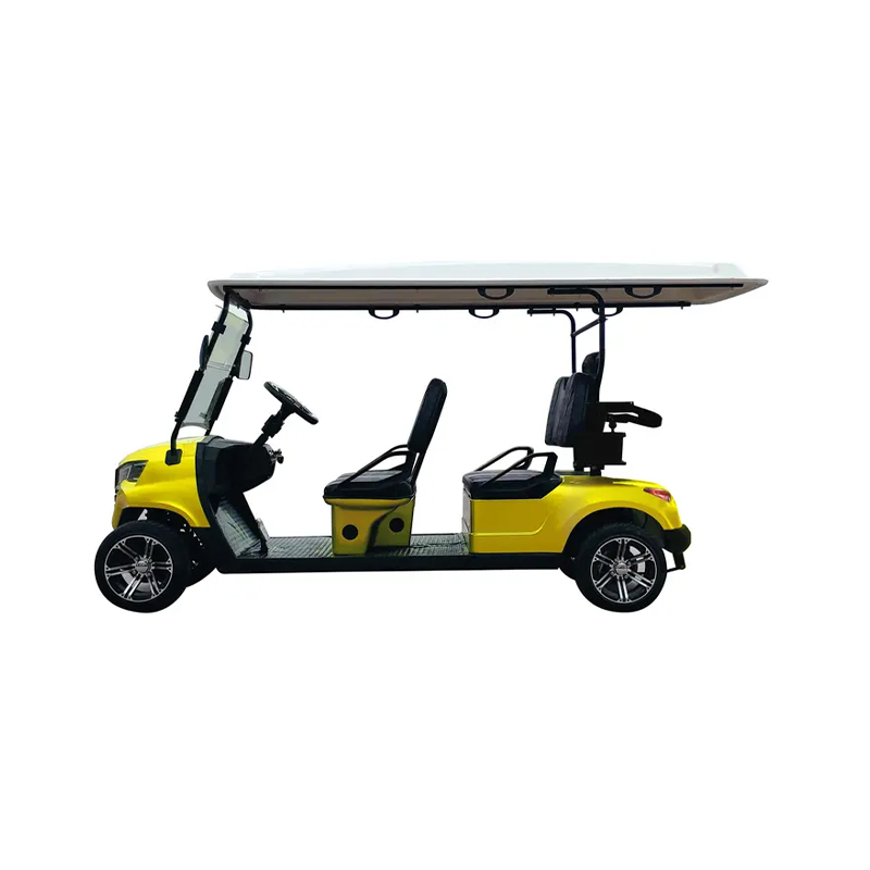 Golf Cart With Anti Theft System for Family and Course Patrol Versatile 4 Seater Design