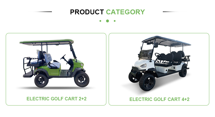4 and 6 Seats Golf Cart Models