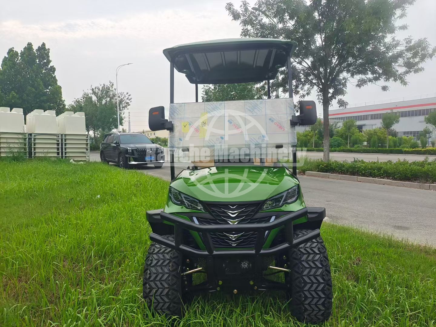 Electric 2 Seater Golf Cart with Cargo Box with 18x8.5-8 8 inch Tire