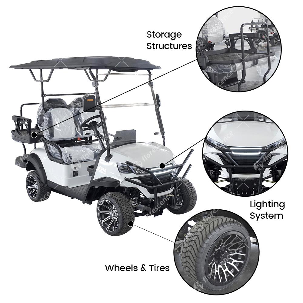 Electric Golf Cart Details 2