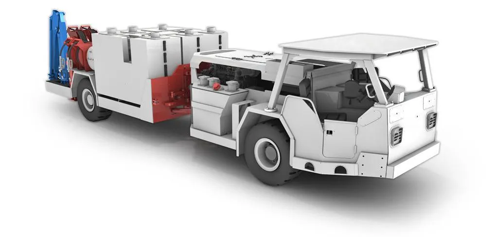 Underground Utility Vehicle - Miner Carrier Vehicle