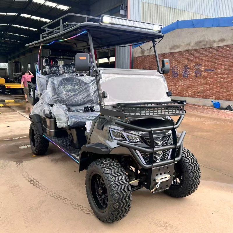 MMC 2026 60V Super Lithium Battery Electric Golf Cart 4x4 Off-Road Hunting Customized 5-6 Seats 25MPH CE/DOT Certified
