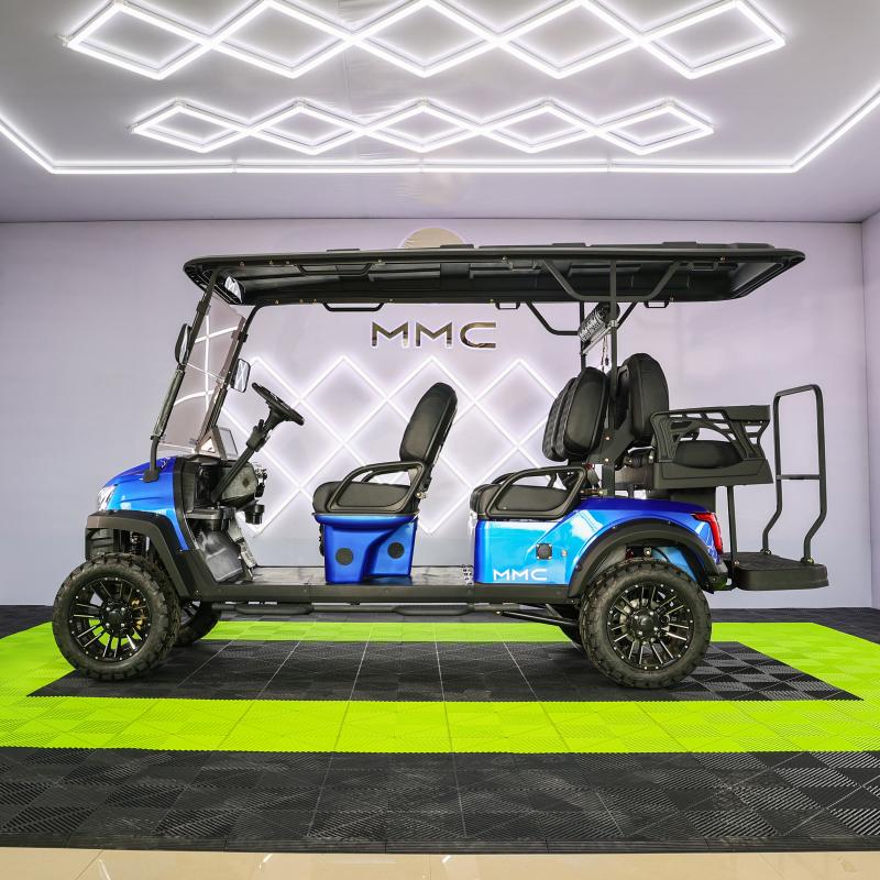 2026 60V Super Lithium Battery Electric Golf Cart 4x4 Off-Road Hunting Customized 5-6 Seats 25MPH CE/DOT Certified