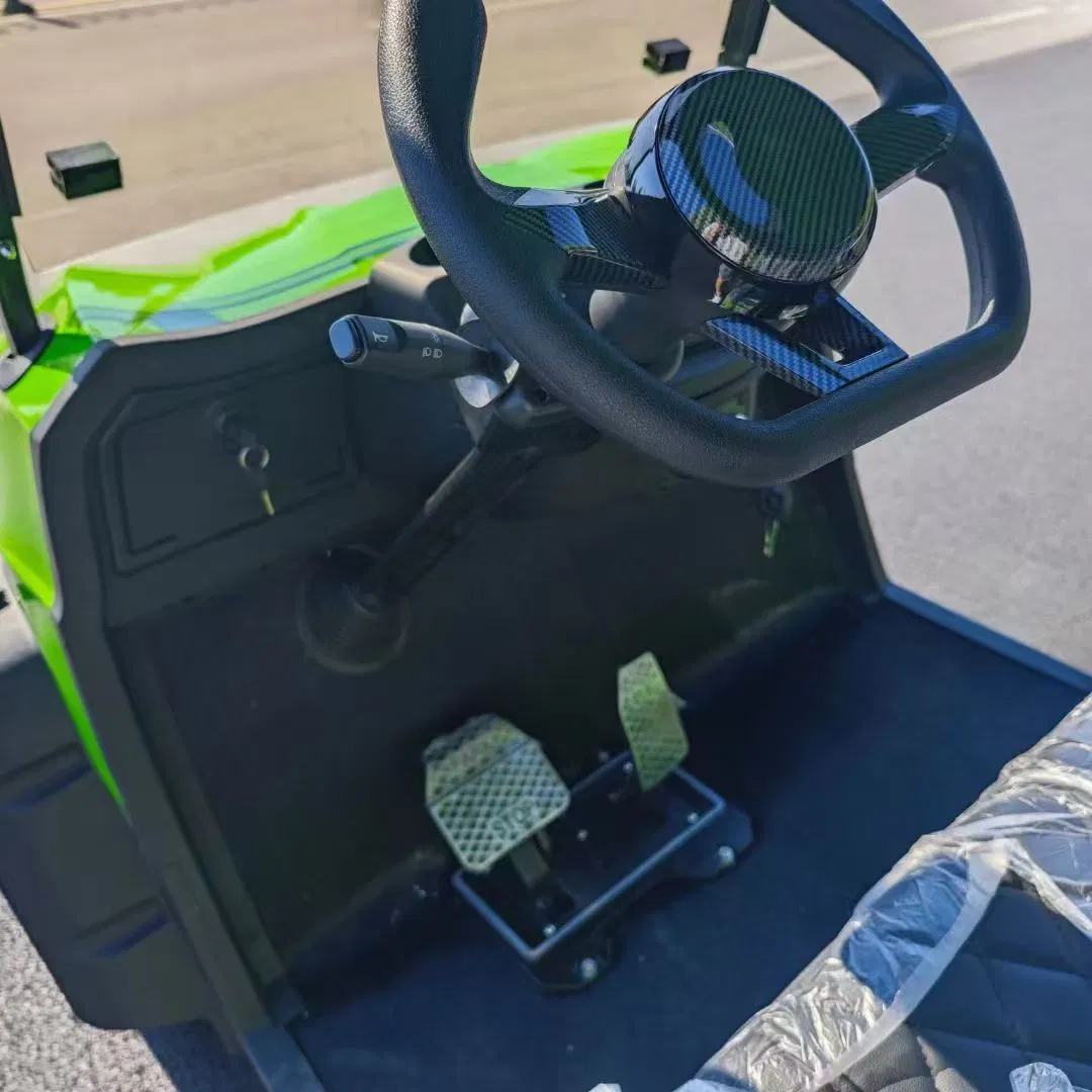 Multi-Color 2-Seater Electric Golf Cart Ideal for Hotel Shuttle Service