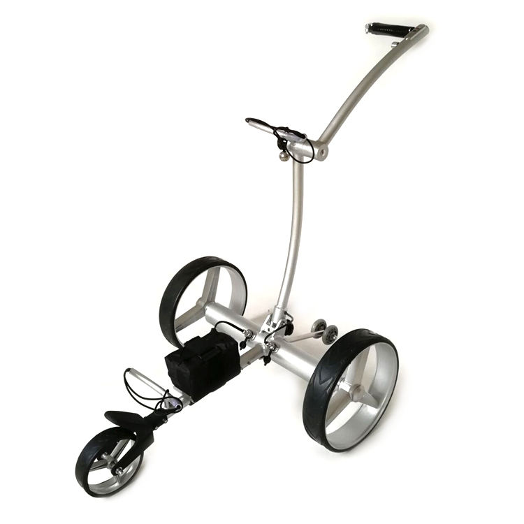 Remote Control Electric Golf Cart 3-Wheel Aluminum Foldable Golf Trolley For Golfers