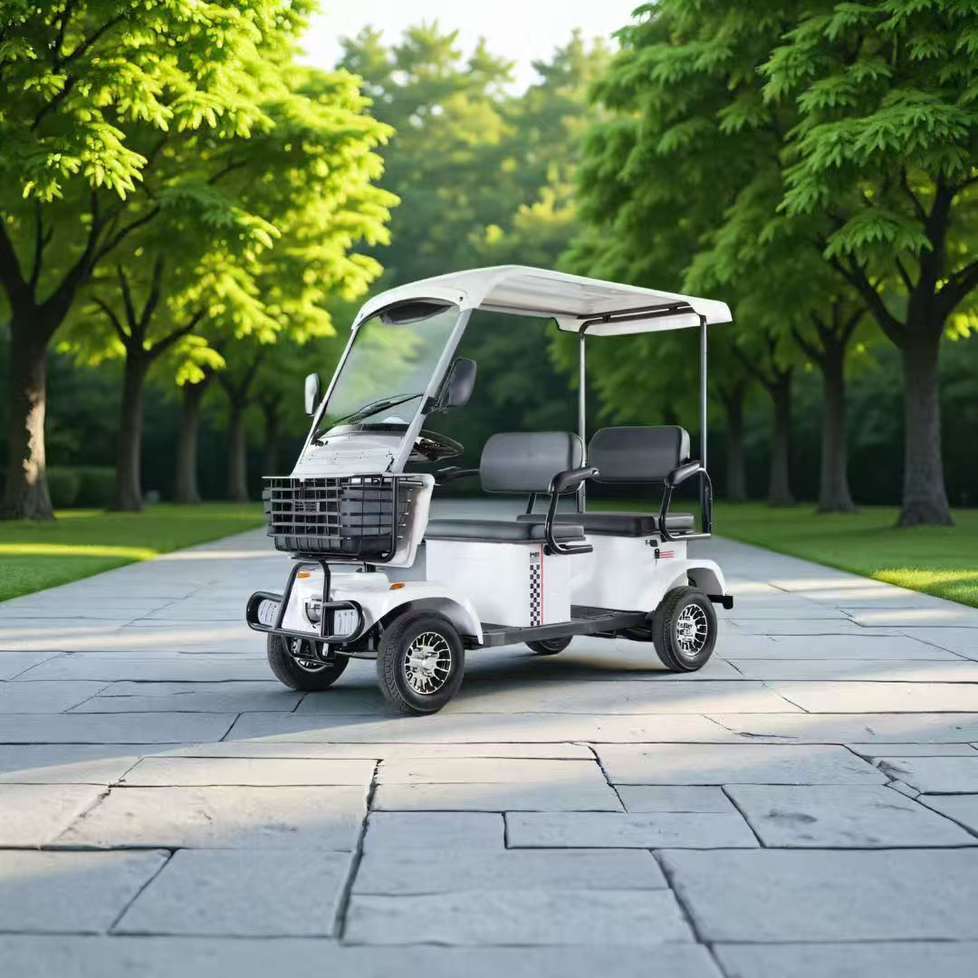 Multi-terrain Golf Cart, Adaptive Electric Shuttle Bus for Resort and Scenic Area Complex Road Passenger Shuttle