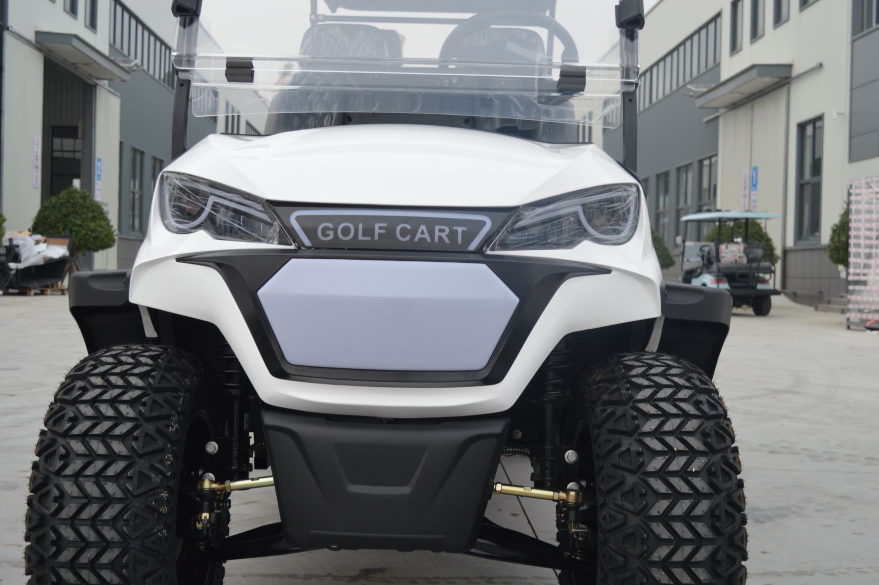 High Performance Luxury 6-seater Street Legal Lithium Battery Electric Off-road Golf Cart 3.5KW AC Motor 90km Range for Campsite
