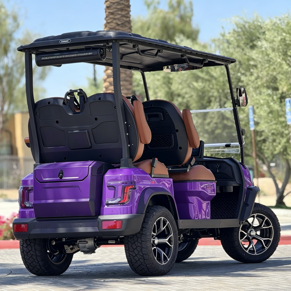 Zero Maintenance Lithium Powered High Torque Quiet Drive System Modern Design Electric Golf Cart for Golf Course Fleet Use