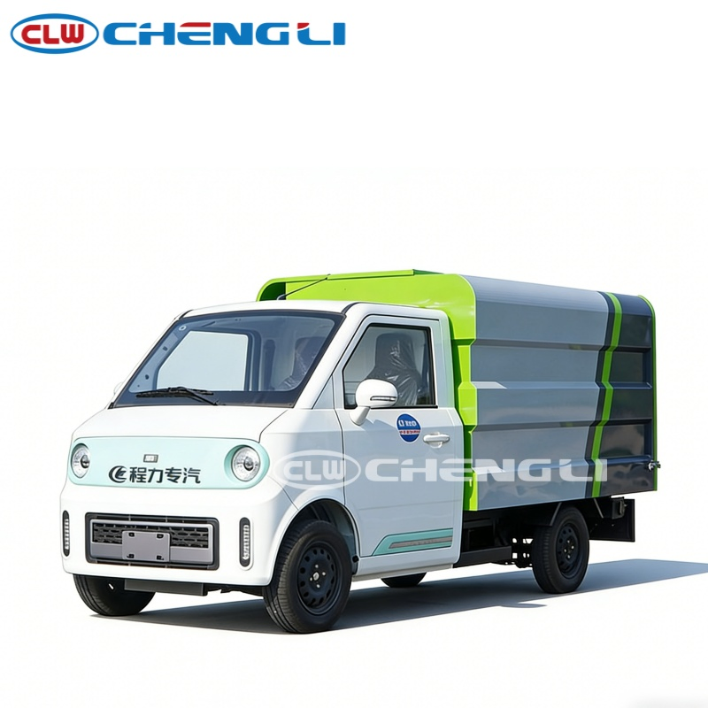Affordable 1.7tons Electric Self Loading Garbage Vehicle 415kg Capacity for Waste Collection Municipal Sanitation for Sale