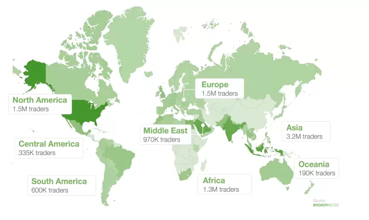 Export Statistics Map