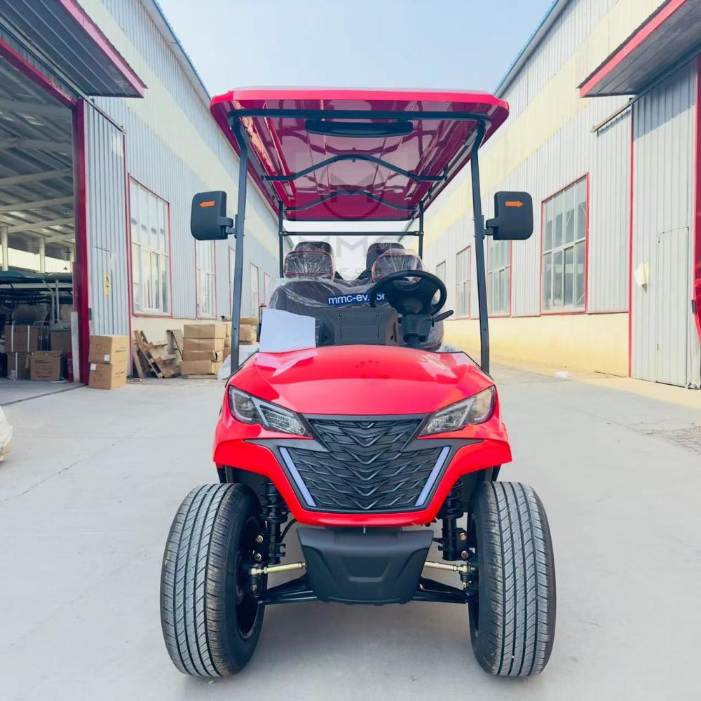 10 Inch Smart Large Screen Control Panel 4KW/5KW/7.5KW Motor 25MPH Electric Golf Cart 2+2 Seater Adult Sightseeing Vehicle