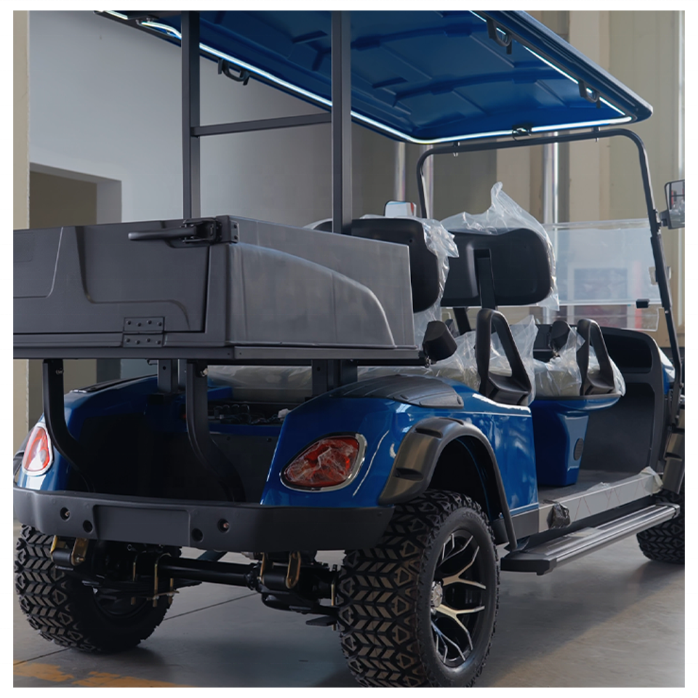 Kepler Professional Chinese 4 Passenger Wheel Electric Golf Carts Drive Small Cargo Box Cheap Prices Buggy Car for Sale