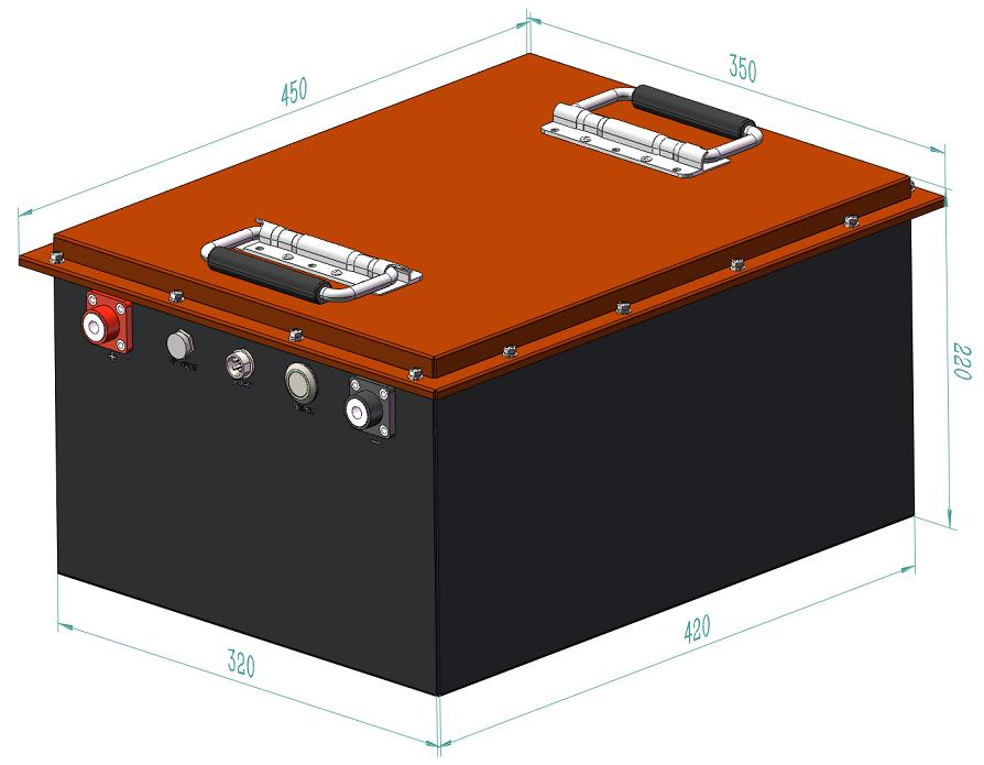 Factory Custom Rechargeable Electric Golf Cart Lithium Ion Battery 36V 48V 150ah 200ah 300ah Golf Cart Battery with LED Display