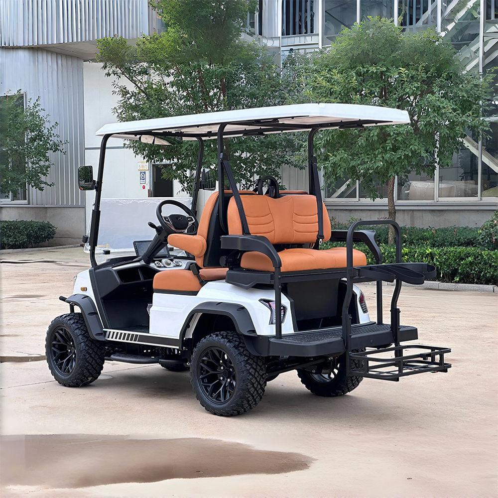 Supplier Electric Golf Car Golf Cart 4 Seater Falcon H2+2 Golf Buggy