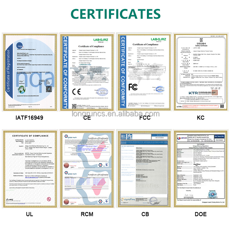 CE FCC ROHS Certifications