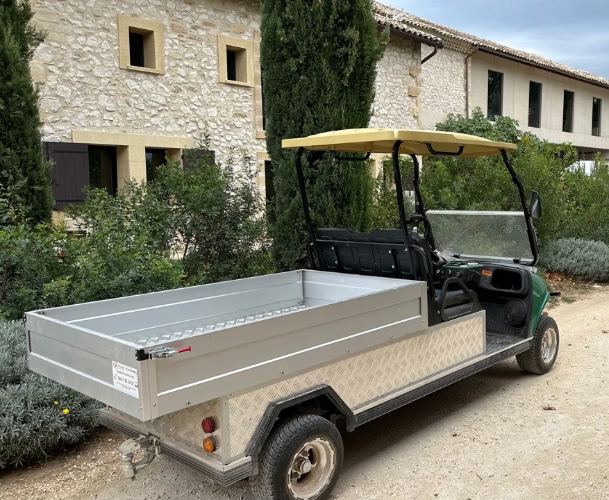 Heavy Duty Buggy Utility Vehicle for Sale Farm Cargo Box UTV HDK EVOLUTION Electric Golf Cart