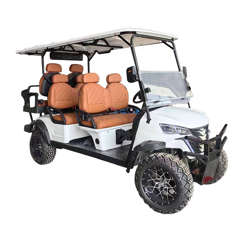 Hot Sale Off Road Street Legal 48V 72V Lithium Battery Karts Car Buggy 4 Seater Carrito DE Electric Golf Carts