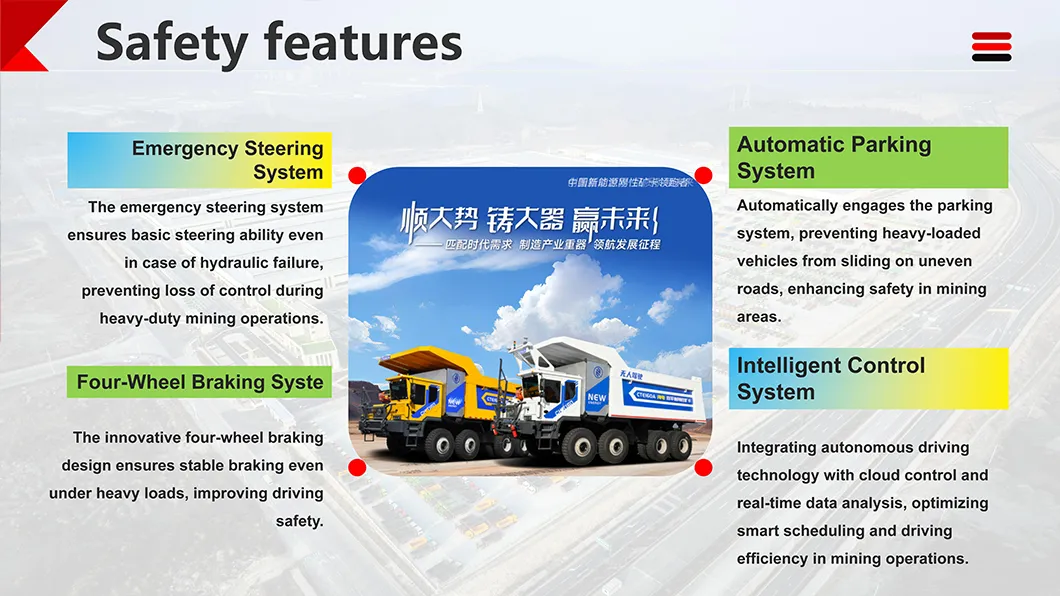 OEM Customizable Electric Mining Vehicle Zero Emission Open Pit Use