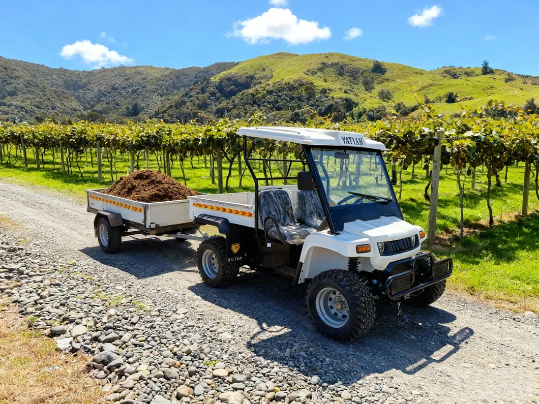 Electric Utility Vehicle High Efficiency Sprayer for American Orchards
