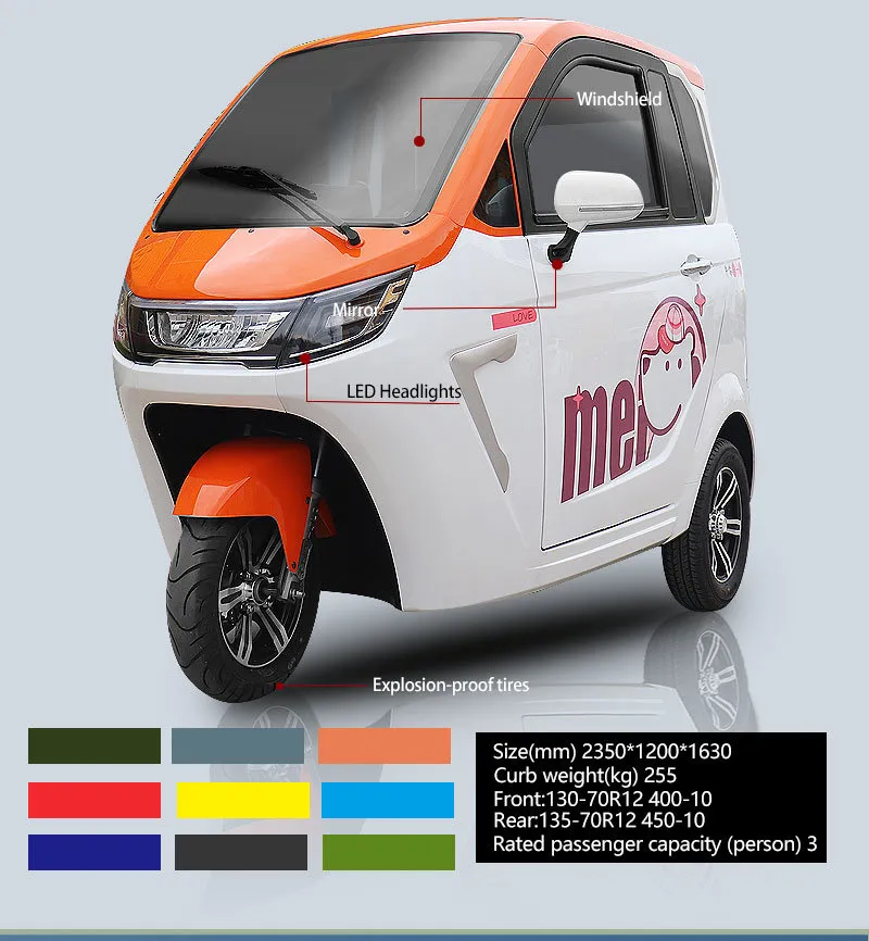 Electric Vehicle Interior View