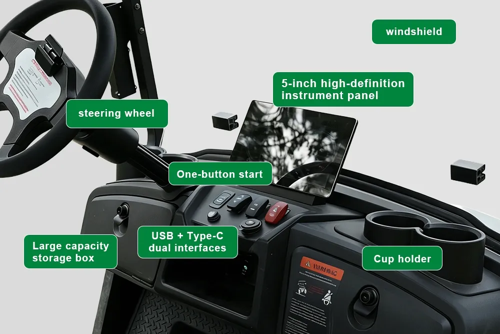 Electric Golf Cart Details 2