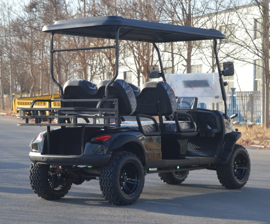 High Performance 60V Lithium Battery Electric 4 Seater Golf Cart with Bluetooth Connectivity for Golf Course and Commercial